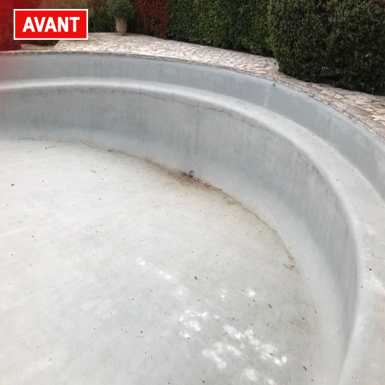 Pintura piscina de poliuretano para cubiertas de poliéster, hormigón