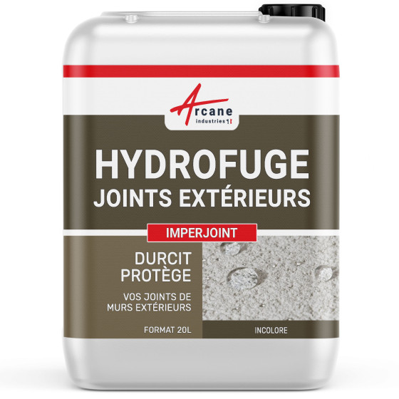 Hydrofuge imperméabilisant joint de carrelage façade : IMPERJOINT-20L-jusqua-100m2-Transparent-Couleur / Aspect