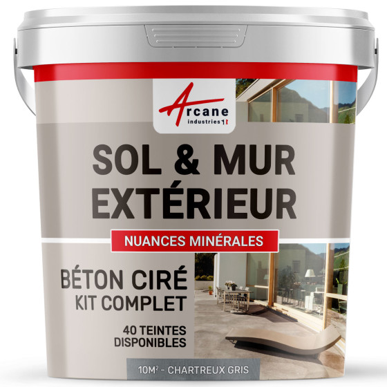 1-Main-KIT BETON CIRE EXTERIEUR - kit10m2-Chartreux-Gris-Aspect / Couleur 1-Main-KIT BETON CIRE EXTERIEUR - kit10m2-Chartreux-Gris-Aspect / Couleur
