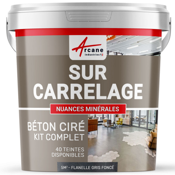 1-Main-KIT BETON CIRE SUR CARRELAGE-kit5m2-Flanelle-Gris-fonce-Aspect / Couleur