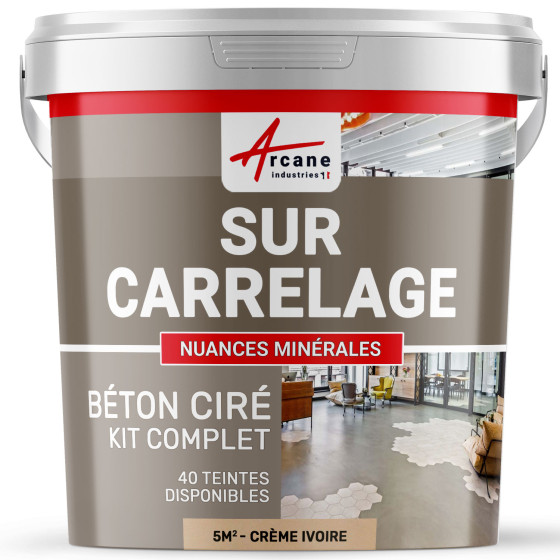 1-Main-KIT BETON CIRE SUR CARRELAGE-kit5m2-Creme-Ivoire-Aspect / Couleur 1-Main-KIT BETON CIRE SUR CARRELAGE-kit5m2-Creme-Ivoire-Aspect / Couleur