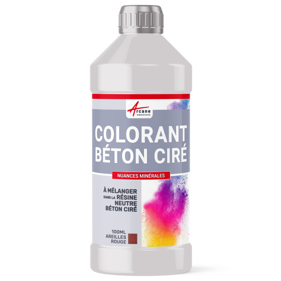 COLORANT POUR BTON CIR nuances min‚rales-100ML-Airelles-Rouge-Aspect / Couleur COLORANT POUR BTON CIR nuances min‚rales-100ML-Airelles-Rouge-Aspect / Couleur
