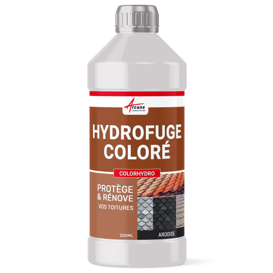 Hydrofuge coloré professionnel pour toiture terre cuite, béton, ciment, fibrociment, ardoise hydrofuge - COLORHYDRO