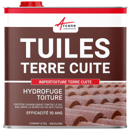 Hydrofuge imperméabilisant incolore pour tuiles en terre cuite: IMPERTOITURE TERRE CUITE
