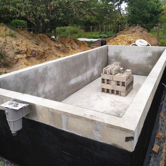 Guaina bituminosa per impermeabilizzazione di fondazioni in blocchi di cemento per abitazioni: ARCAFONDATION