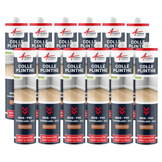 Mastic Colle Plinthes Polymere Hybride : ARCAMASTIC JOINT ET COLLE PLINTHES - Couleur / Aspect  :