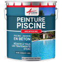 Peinture piscine béton  - ARCAPISCINE-2-5L-Gris-Aspect / Couleur