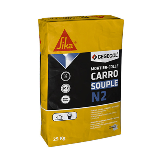 Colla per piastrelle C2E 25 kg Bianco