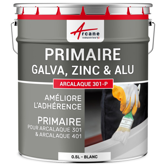 Primaire Peinture Fer : Arcalaque 301-P - Couleur / Aspect Primaire Peinture Fer : Arcalaque 301-P - Couleur / Aspect