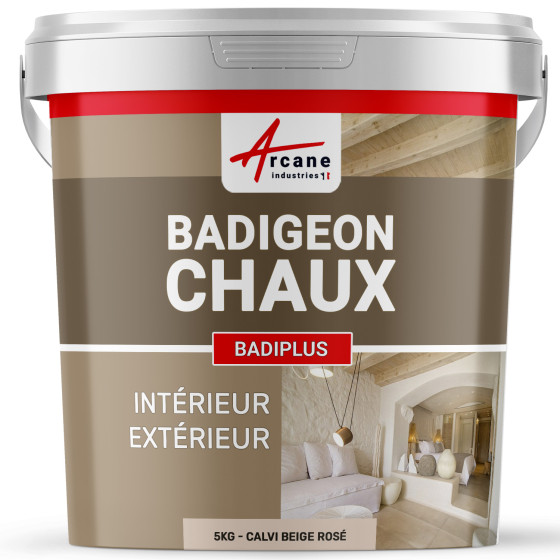 Badigeon Chaux Mur Intérieur et Facade Extérieure - BADIPLUS Badigeon Chaux Mur Intérieur et Facade Extérieure - BADIPLUS