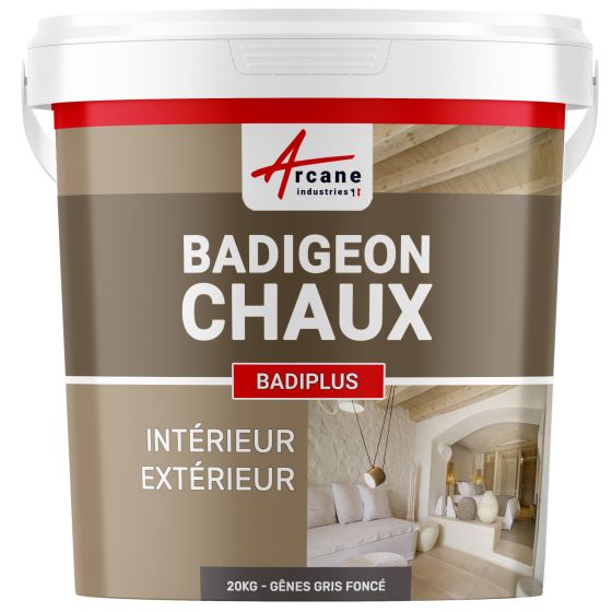 Badigeon Chaux Mur Intérieur et Facade Extérieure - BADIPLUS