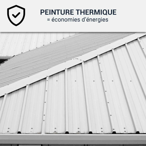 Vernice per tetti cool roof impermeabile e anticorrosione: ARCAREFLECT ANTICO