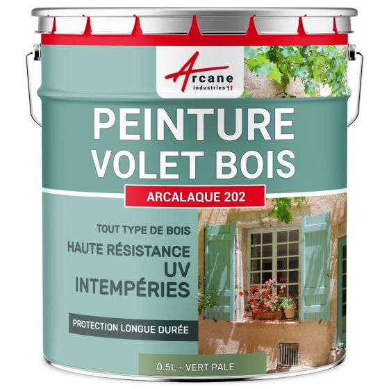 Peinture volet  - Couleur / Aspect