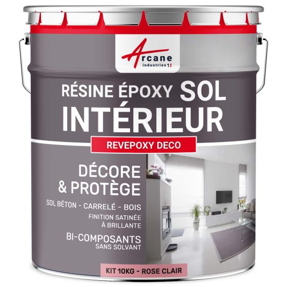 Résine Epoxy Pour Sol Intérieur - REVEPOXY DECO Couleur / Aspect