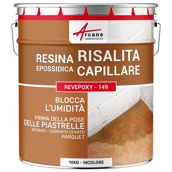 Resina epossidica anti risalita capillare per la posa prima della pavimentazione: REVEPOXY - 149 Resina epossidica anti risalita capillare per la posa prima della pavimentazione: REVEPOXY - 149