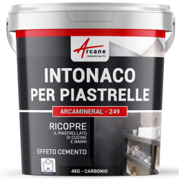 Stucco per piastrelle da parete e pavimento per bagno e cucina  249 4 kg (2,6 m²) Carbonio