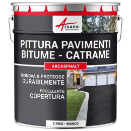 ARCASPHALT 3.75 kg (7.5 m² in 2 strati) Bianco