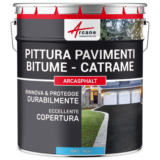 ARCASPHALT 15 kg (fino a 30 m² in 2 strati) Blu