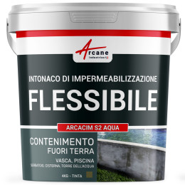 ARCACIM S2 AQUA Grigio Marrone Vicino - RAL 7013 - 4KG