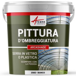 Vernice ombreggiante per serre agricole o industriali - ARCASHADE 25 kg Bianco