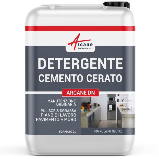 Detergente speciale per cemento cerato 2 L