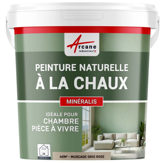 Peinture à la Chaux Naturelle Intérieure - MINERALIS Peinture à la Chaux Naturelle Intérieure - MINERALIS