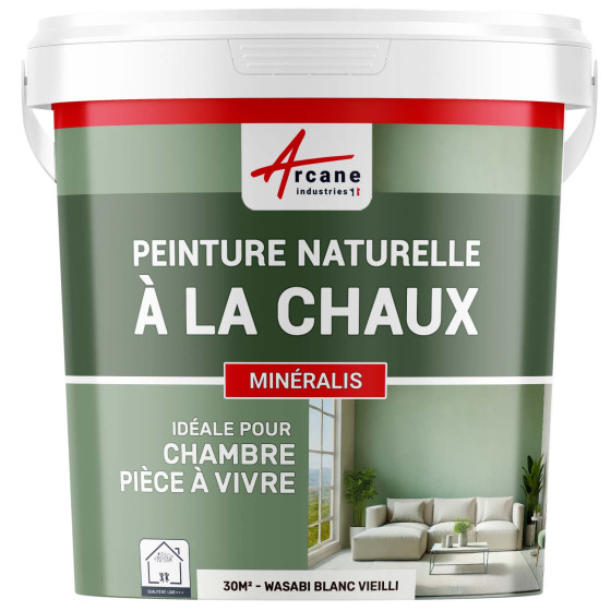 Peinture à la Chaux Naturelle Intérieure - MINERALIS Peinture à la Chaux Naturelle Intérieure - MINERALIS