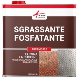 SGRASSANTE FOSFATANTE - Decapante | Sgrassante fosfatante per Acciaio Zincato e Alluminio 1 L