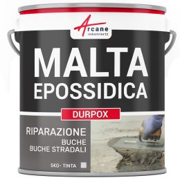 Mortai epossidico di riparazione per buchi e avallamenti: DURPOX 5 kg