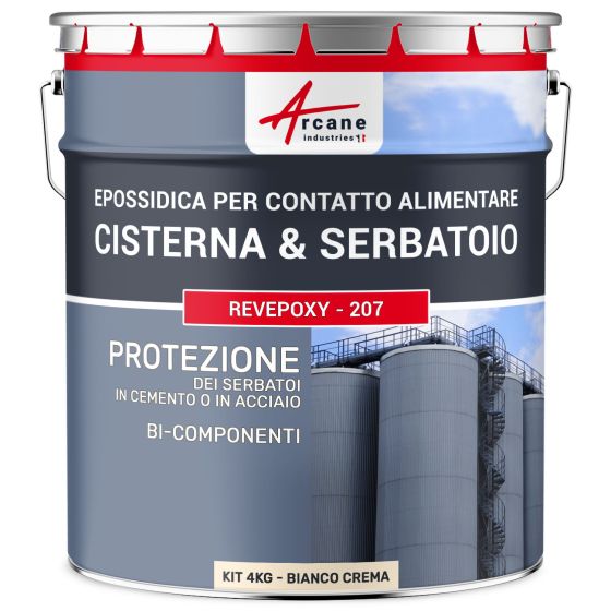 Resina Epossidica Alimentare - REVEPOXY - 207 4 kg Bianco Crema