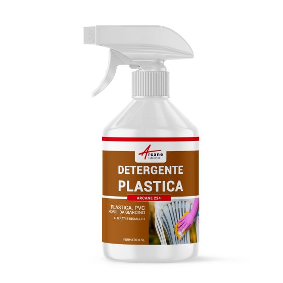 Pulitore rinnovatore per plastica bianca e PVC ingiallito 0.5 L