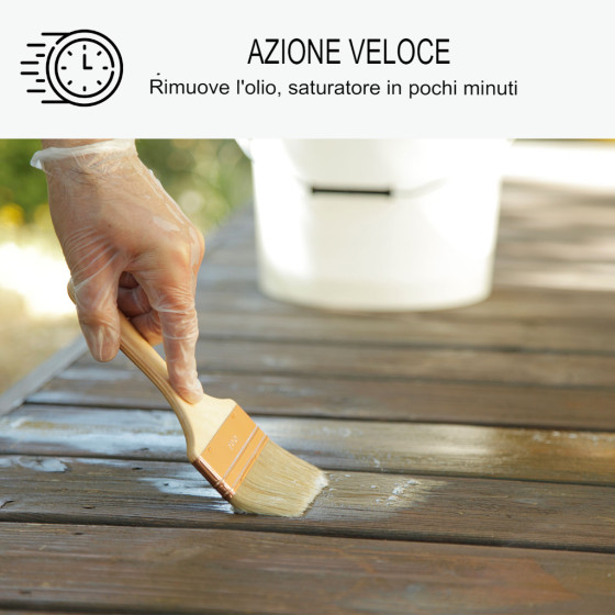 Sgrassatore detergente per legno ARCAWOOD CLEANER - 979 5 L