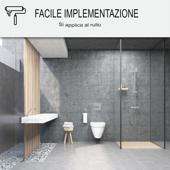 Kit impermeabilizzante per doccia e bagno trasparente: KIT ARCACLEAR -264