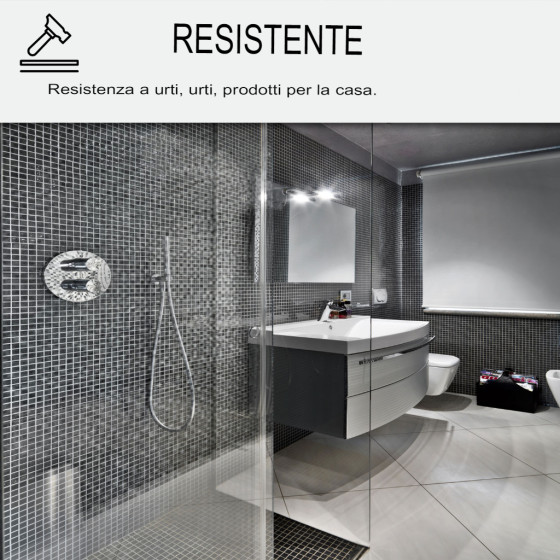 Kit impermeabilizzante per doccia e bagno trasparente: KIT ARCACLEAR -264