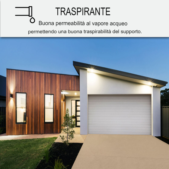 Pittura Esterna Silossanica - ARCAFAÇADE SILOXANE 3 x 10 L Pietra - RAL 090 90 10