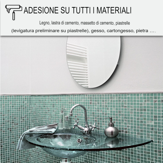 SISTEMA DI IMPERMEABILIZZAZIONE PER PIATRELLA DI DOCCIA E BAGNO: ARCASPEC 15 kg