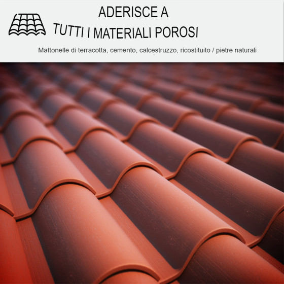 Idrorepellente incolore per coperture porose - ARCAREPEL - 921 5 L (fino a 25 m²)