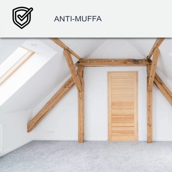 Pittura anti-condensa, anti-odore per ambienti umidi: Arcascreen - 1212 2.5 L Bianco