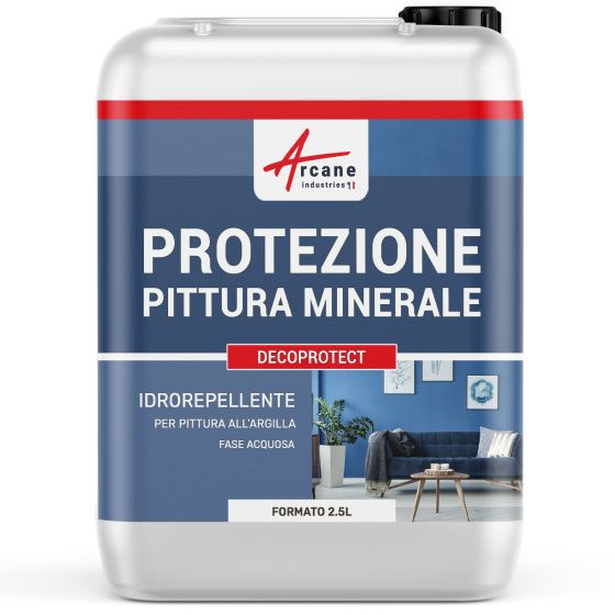 DECOPROTECT - Protezione acqua grasso pittura minerale argilla calce