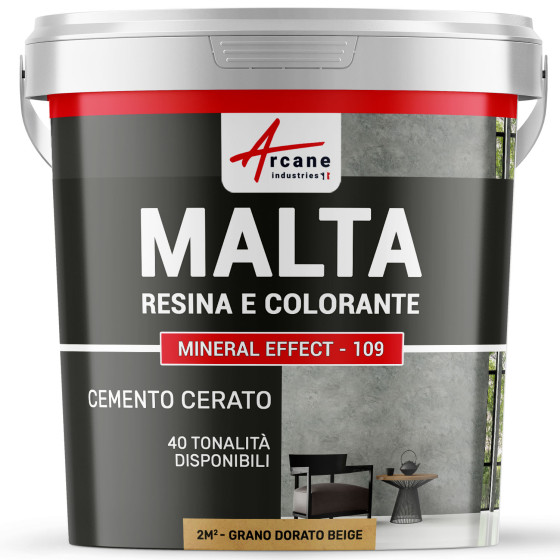 1-Main-Kit béton ciré "Le Basique" : Mortier + Résine + Colorant - NUANCES MINÉRALES-IT