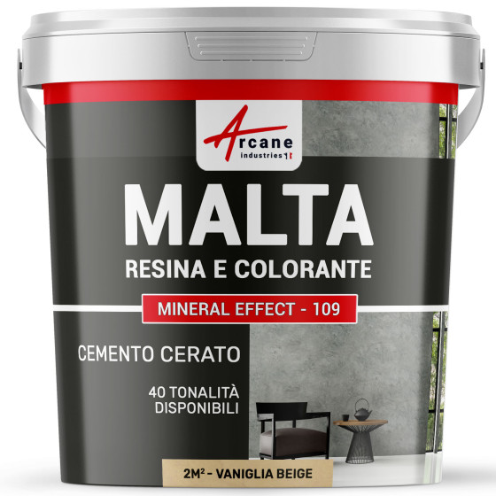 1-Main-Kit béton ciré "Le Basique" : Mortier + Résine + Colorant - NUANCES MINÉRALES-IT