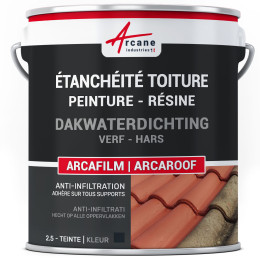 Afdichtingshars - Waterdichte Verf - Speciaal voor Hellende Daken: ARCAROOF - 2.5 L