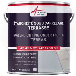 Waterdichte hars onder tegels voor balkon en hellend terras: ARCAROOF SC