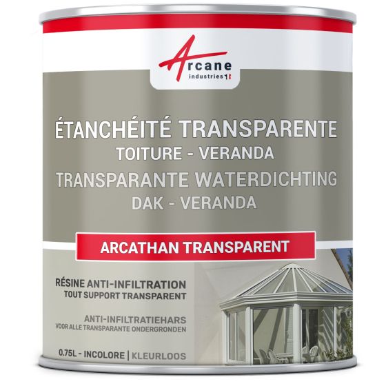 Resina Impermeabilizzante Trasparente per Verande e Altri Supporti in Vetro: ARCATHAN TRANSPARENT