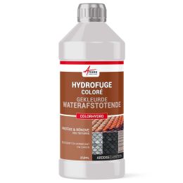 Waterafstotend kleurherstellend impregneermiddel voor dakbedekking van beton