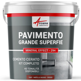 Kit microcemento verde per pavimenti di grandi superfici