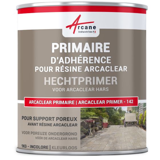 Hechtprimer voor poreuze ondergronden voorafgaand aan afdichtingshars: ARCACLEAR PRIMER -142
