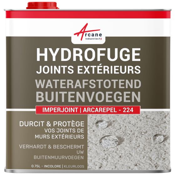Waterafstotend impregneermiddel voor voegen, verharder voor tegel- en gevelvoegen: ARCAREPEL -224