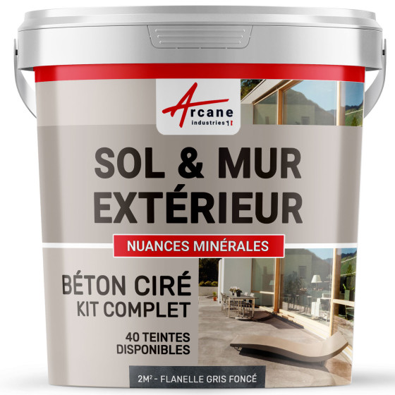 1-Main-KIT BETON CIRE EXTERIEUR - kit2m2-Flanelle-Gris-fonce-Aspect / Couleur