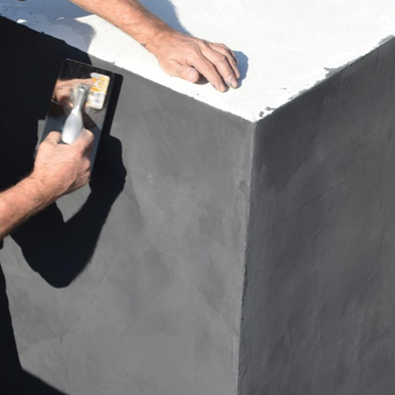 KIT GEWAXT BETON BUITEN - Gewaxt beton voor buiten voor vloer, muur, terras, balkon, trap